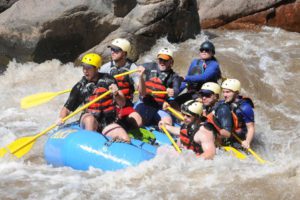 People rafting