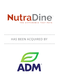 NutraDine Acquired by ADM